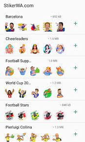 Beberapa hari yang lalu whatsapp mengumumkan fitur terbaru yaitu sticker. Stiker Wa Sepak Bola For Android Apk Download