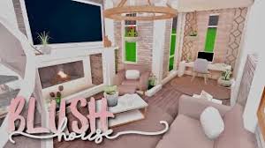 Blush pink room home furnishing ideas living room. Bloxburg Blush House Youtube