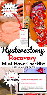 Hysterectomy Recovery Checklist 12 Must Have Items Care Package Everything You Need To Know In 2020 Hysterectomy Recovery Hysterectomy Partial Hysterectomy