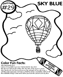 Here you'll easily find all top characters from a cartoon, computer games, or tv series. No 29 Sky Blue Coloring Page Crayola Com