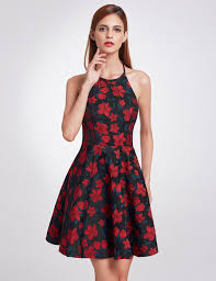 Halter Fit And Flare Party Dress Dresses Beautiful Party Dresses Fit And Flare Dress