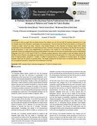 This protection is not impenetrable. Pdf A Thematic Review On The Business Failure Publications From 2014 2019 Analysis Of Patterns And Trends For Future Studies