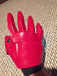 Uh sorry for the messiness of this but i'll try to explain exactly so here's a quick easy way of making iron man gloves that slip on and off comfortably and are very flexible. 3d Printed Iron Man Gauntlet 13 Steps With Pictures Instructables