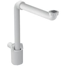 Geberit Raumsparsiphon Waschtisch Siphon Weiss 32mm X 1 1 4 Horizontal Unterschrank Waschbecken Waschtisch Waschbecken