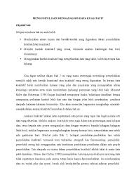 Analisis kandungan • analisis kandungan adalah salah satu kaedah analisis yang dijalankan terhadap penyelidikan berbentuk kajian kualitatif. Menganalisis Data Kualitatif Cetak