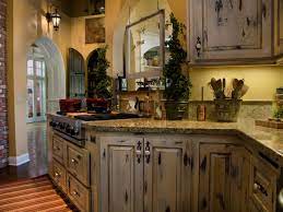 How do you stay classy and rustic at the same time? Distressed Kitchen Cabinets Pictures Ideas From Hgtv Hgtv