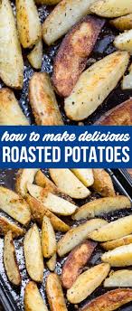 Easy Oven Roasted Potatoes Recipe Crazy For Crust Recipe Roasted Potato Recipes Potato Recipes Side Dishes Oven Roasted Potatoes Easy