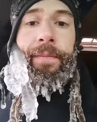 'How I get my ice beard' 🧔‍♂️🥶