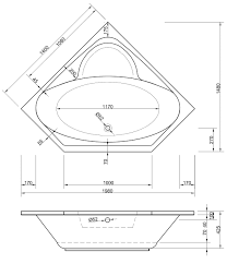 Ideal standard eckbadewanne 140 x 140. Eckbadewanne 140 X 140 X 42 5 Cm Bad Design Heizung