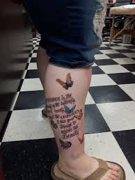 When someone shows you who they are believe them; Jessie Wilson On Twitter Got A New Tattoo Today Little Pride Topped By A Non Binary Flag Done W Butterflies Meaningful Quote By Maya Angelou Love Yourself Https T Co Yho20ik7bd