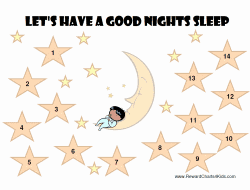 Free Printable Kids Sleep Chart Child Sleep Chart