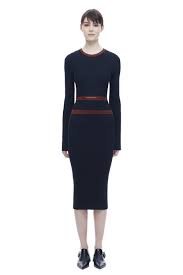 What Victoria Beckham Wants You To Wear For Fall How To Wear Victoria Beckham Ribbed Dresses