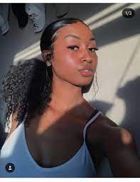 There are a selection of cute types you'll be able to create utilizing 31. Sleek Low Pony Tail Edges Laid And Curls Image 6251743 On Favim Com