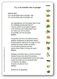 Il Y A Du Brouhaha Dans Le Potager De Mannick Et Jo Akepsimas Paroles Illustrees Comptines Chansons Comptines Potager