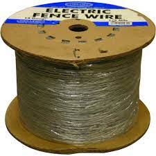 Shop electric wire for electric fence from deerbusters.com. Farmgard 1 2 Mile 14 Gauge Electric Fence Wire 317772a The Home Depot