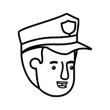 Cop officer Telifsiz Stok Vektörler