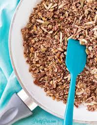 Crispy Keto Granola Ready In Minutes Grain Free Sugar Free Paleo Vegan Pretty Pies Recipe Keto Granola Granola Recipes Keto Recipes