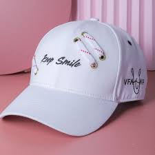 White Sports Baseball Hats China Flat Embroidery Baseball Hats Factory Design Logo White Baseball Hats Supplier Sports Baseball White Baseball Hat Baseball