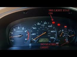 2004 Honda Odyssey Srs Light Code 6 1 Fixed 10 00 Youtube