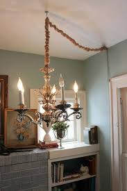 How do i hang a chandelier? How To Hang A Chandelier In A Room Without Ceiling Light Wiring Hawk Hill