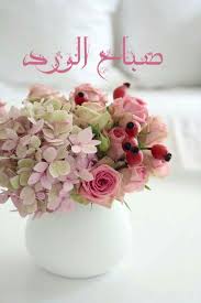 صباح الورد good morning arabic morning wish beautiful morning