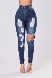 Teenage Fever Jeans Dark Cute Ripped Jeans Jeans Outfit Casual Fashion Nova Jeans