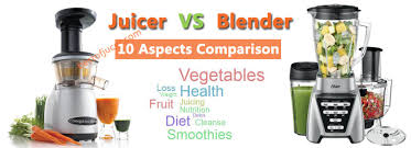 Juicer Vs Blender 10 Aspects Compare To Help You Decide