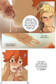 Dive into the world of Ukai x Hinata gay pornography comics