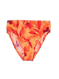 Details About Athena Women Orange Swimsuit Bottoms 8
