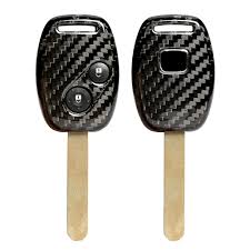 For honda key fob cover, key fob case for honda accord civic crv pilot odyssey smart premium soft tpu full cover protection smart remote keyless key fob shell,pink. Gzyf Carbon Fiber Car Remote Key Fob Case Cover For Honda Type R Civic Jazz 2 Button Walmart Com Walmart Com