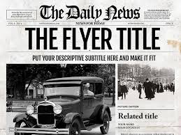 Free newspaper template in google docs old editable word. Newspaper Designers Newspaper Templates For Word Google Docs Photoshop Indesign And More