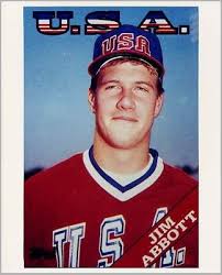 Jim Abbott Usa Baseball Won A Gold Medal At The 1988 Summer Olympics Michigan Go Blue Usa Baseball Olympians