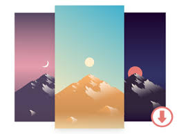 Looking for the best wallpapers? Download 12 Free Beautiful Iphone Wallpapers Designed By Dribbblers Dribbble Design Blog