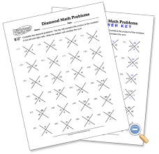 Diamond Problems Teaching Algebra Factoring Polynomials Algebra Activities