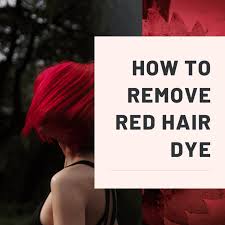 First, you give the gray hair some color by using a red henna dye. How To Remove Red Hair Dye Bellatory
