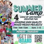 Summer Camp Week 1 (July 6-July 9) Theme: Ocean