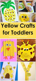 We have hundreds of kids craft. Yellow Crafts For Toddlers With Creative Activities K4 Craft