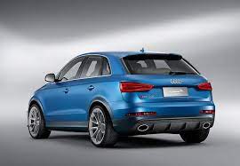 Audi Rs Q3 Concept Rear Audi Rs Audi Crossover Audi Cars