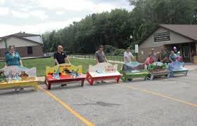 Jefferson County Housing Authority unveils Buddy Benches in Reynoldsville
