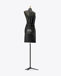 Mannequin Bust W Apron Mockup In Apparel Mockups On Yellow Images Object Mockups Clothing Mockup Mockup Design Mockup Free
