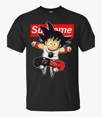 He ceased to exist soon after he appeared once allie absorbed him into herself, as the environment inside of a buu degraded the fusion magic. Supreme Goku Shirt Hd Png Download Kindpng
