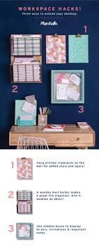 Workspace Hacks For Small Spaces Yes You Can Still Have A Gorgeous And Functional Desk J Bedroom Desk Organization Desk Organization Diy Workspace Hacks
