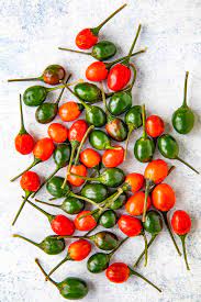 Flowers of white outers and green in the centre. Chili Pepper Types A List Of Chili Peppers And Their Heat Levels Chili Pepper Madness