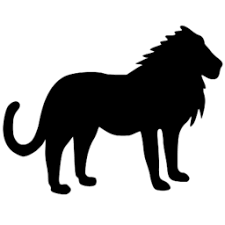 Download Lion Black Silhouette Svg Picture