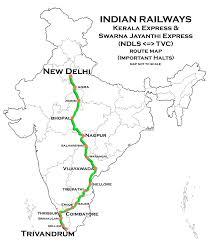 Kerala has 145,704 km of roads which consists of 4.2% of india's total roadways. Kerala Express Wikipedia