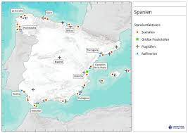 Portugal) ist eine lose ansammlung von unabhängigkeitsbewegungen am rande europas. Abbildung 43 Seehafen Flughafen Und Raffinerien In Spanien Download Scientific Diagram