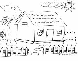 Kumpulan gambar untuk mewarnai pilihan. Mewarnai Gambar Rumah Picture For Children Pinterest House