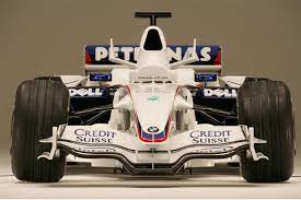 Photographs Of The 2008 Bmw Sauber F1 08 Coupe An Image Gallery Of The 2008 Bmw Sauber F1 08 Bmw Racing Race Cars