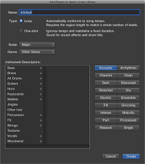 Create Your Own Apple Loops Logic Pro X Help