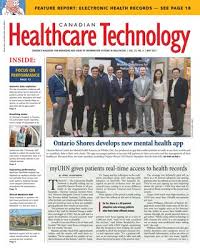 Canadian Healthcare Technology May 2017 By Canadian